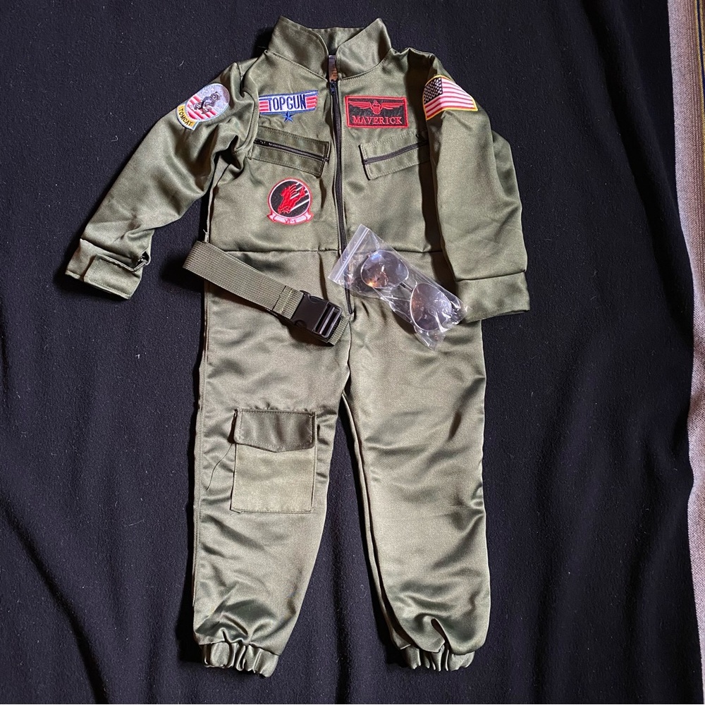 NWT UNISEX Flight/Pilot Halloween Costume for Kids, Size Small 3 - 5 - Picture 11 of 13